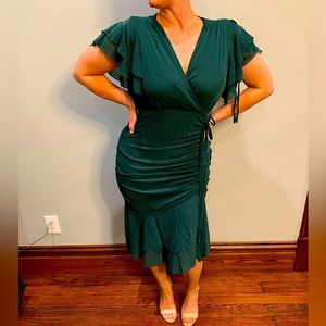 Pin-up, Vintage, Body-Con, Midi Dress